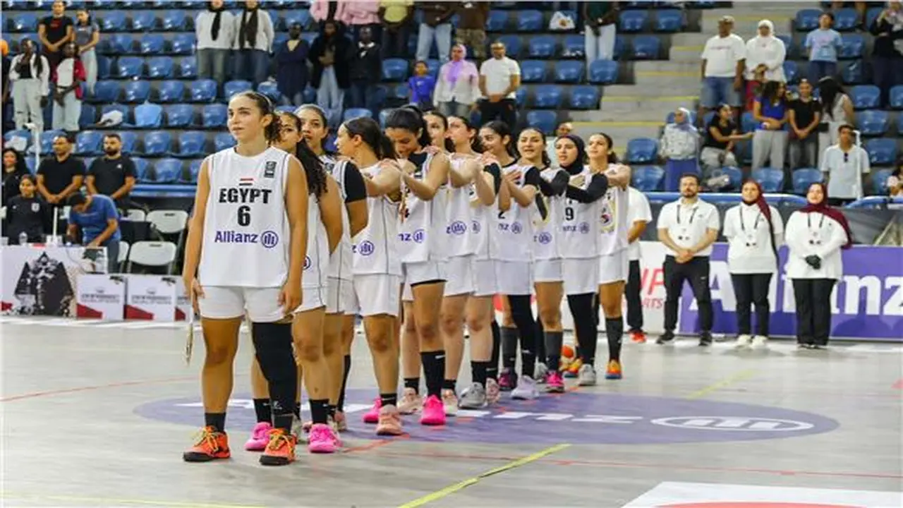 مباراة منتخب الناشئات مع تنزانيا في تصفيات الأفروباسكت تحت 18 عامًا